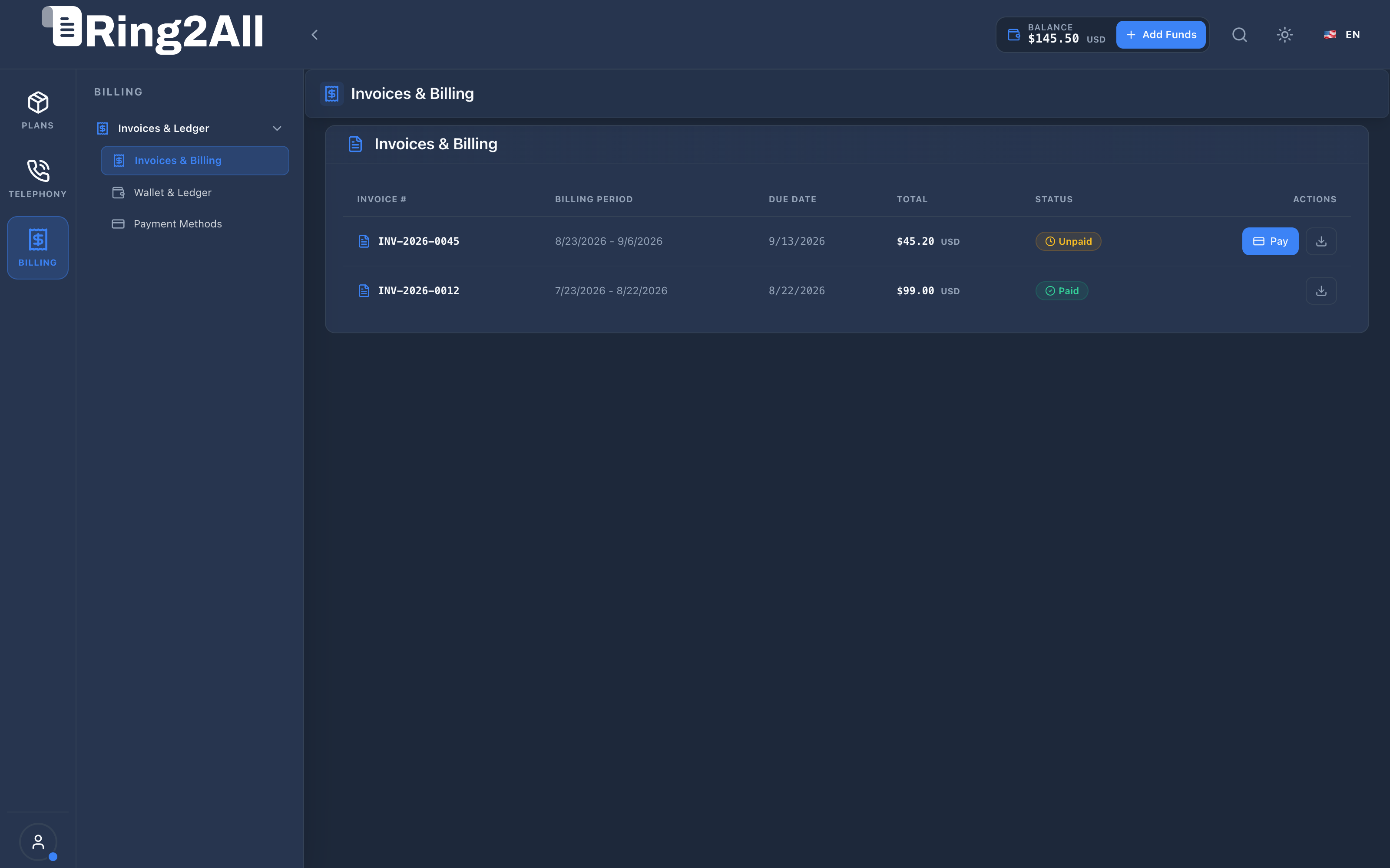 Invoices & Statements Overview